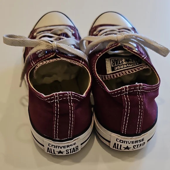 Converse All Stars Burgans Sneakers Shoes Women's Size 9 Men's Size 7 - Picture 4 of 9